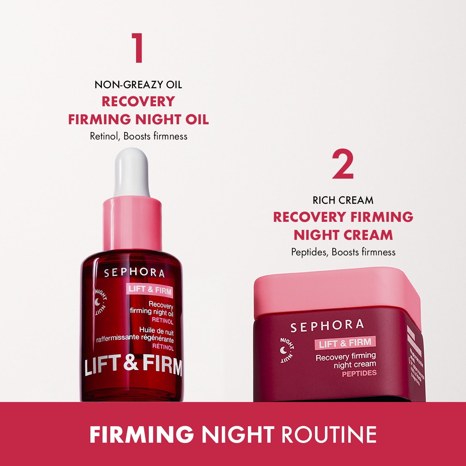 RECOVERY FIRMING NIGHT CREAM (CREMA DE NOCHE REAFIRMANTE)